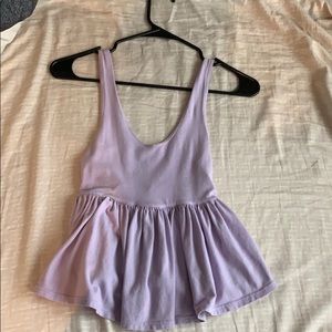 lilac purple urban outfitters tank top